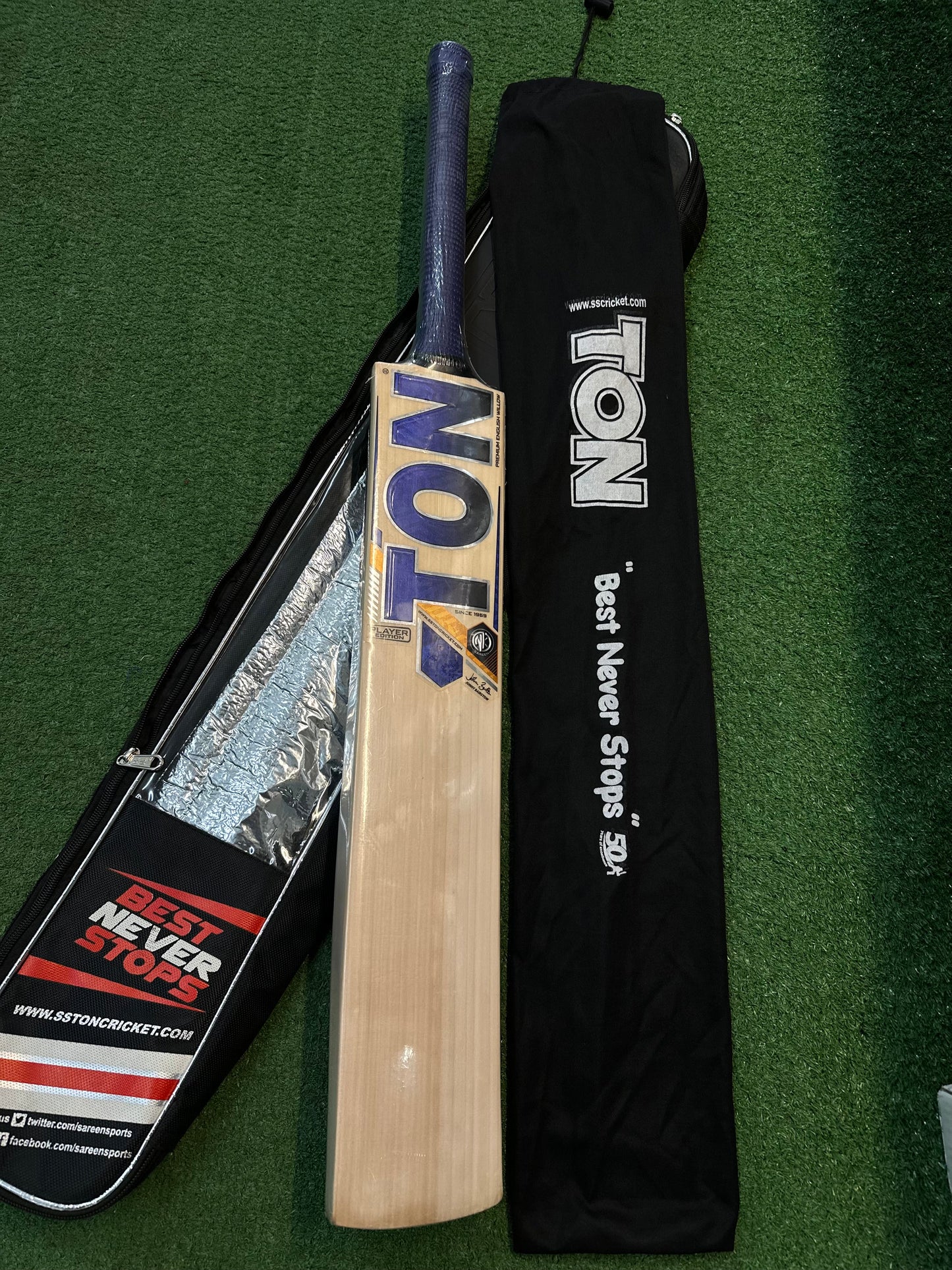 TON Jonny Bairstow players EW cricket bat (SH)