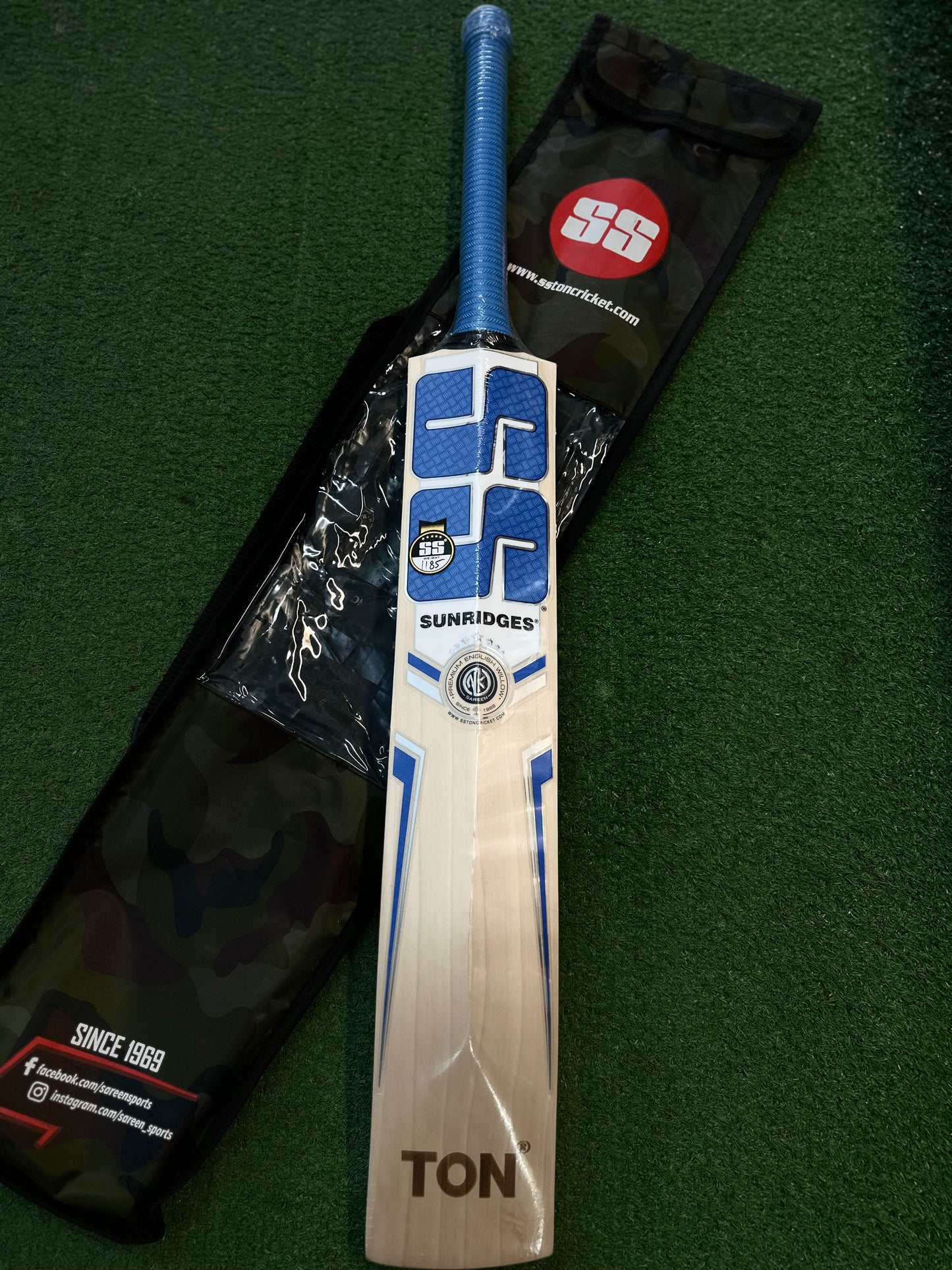 SS CUSTOM EW cricket bat (SH)
