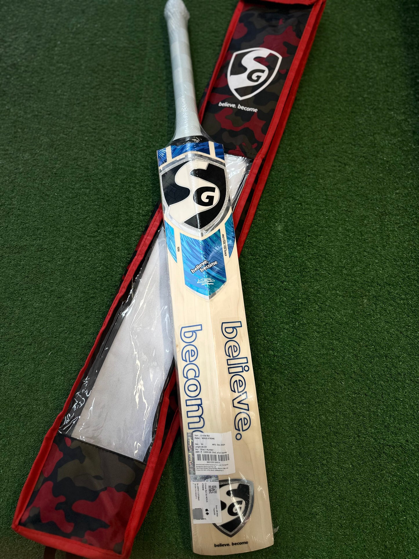 SG nexus xtreme EW cricket bat (SH)
