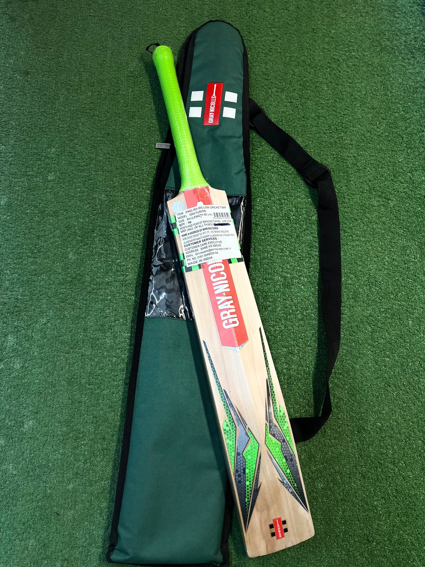 Gray-Nicolls Fusion EW cricket bat (SH)