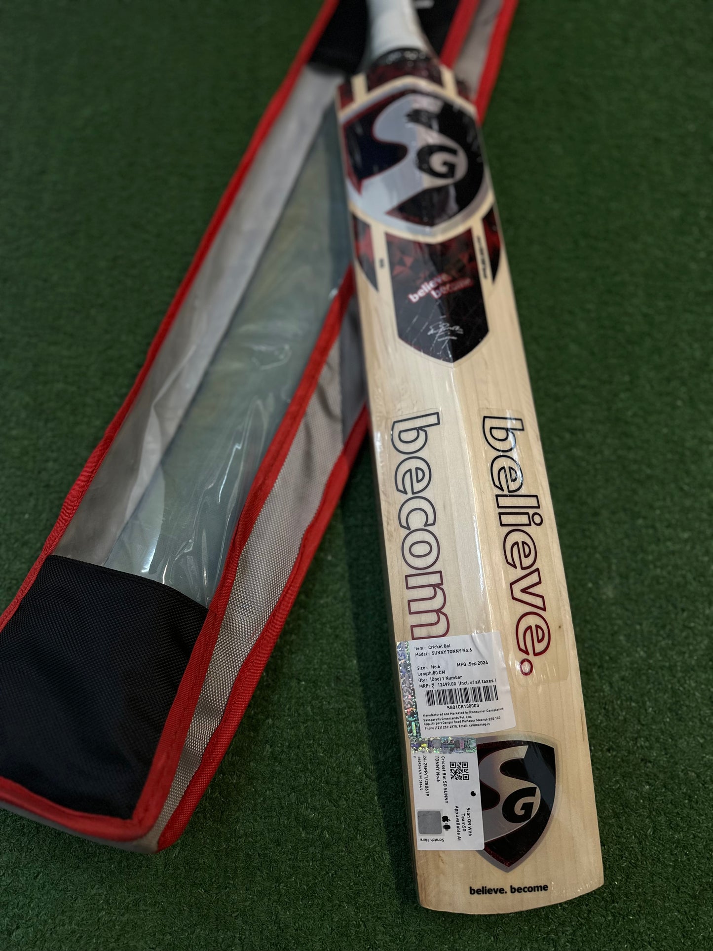 SG Sunny Tonny EW cricket bat (Size 6)