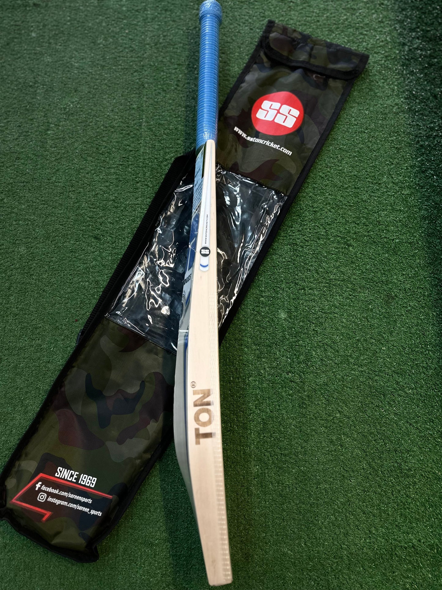 SS CUSTOM EW cricket bat (SH)