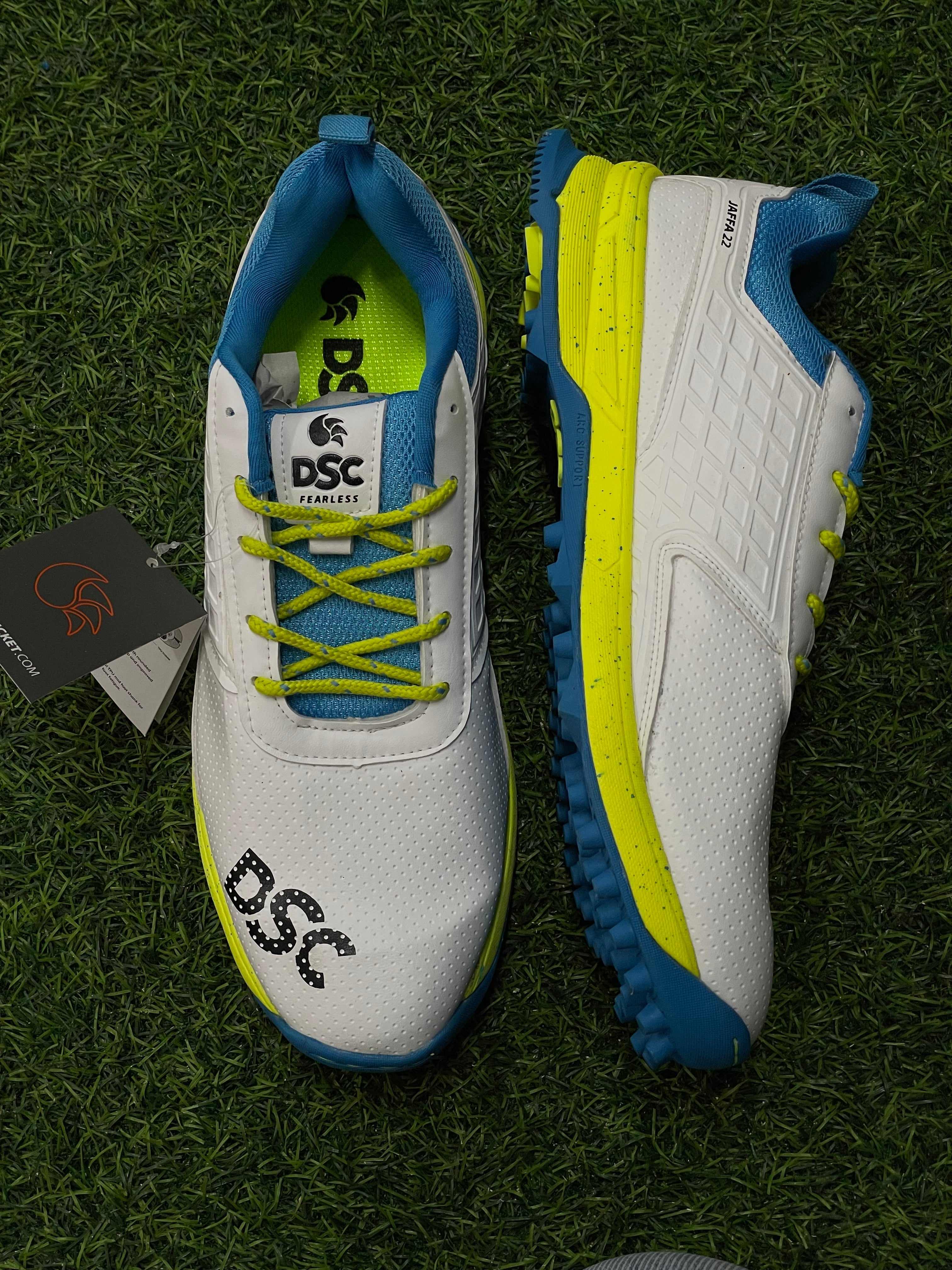 DSC JAFFA 22 RUBBER SPIKES BLU, WHT & YEL