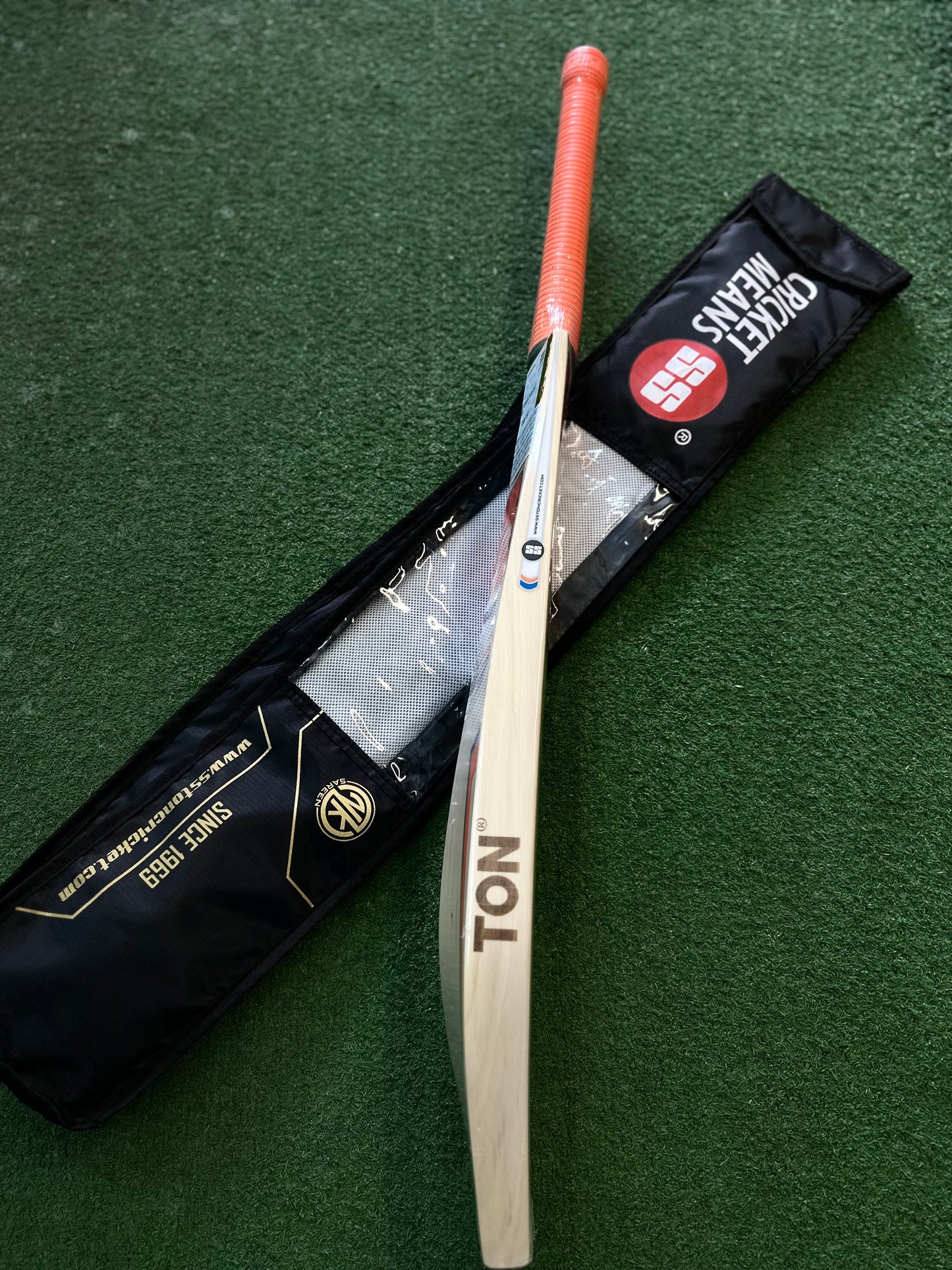 SS orange cricket bat (SH)