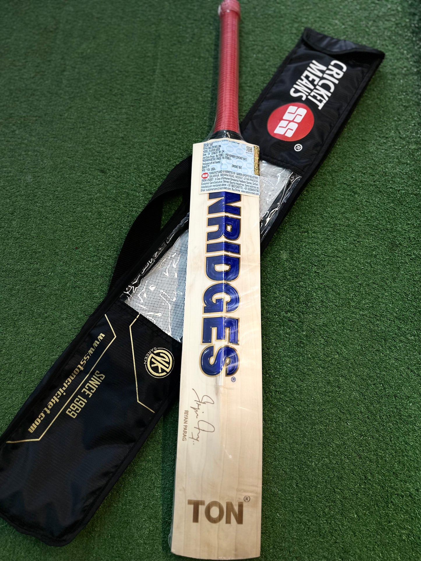 SS players 4000 EW cricket bat (SH)