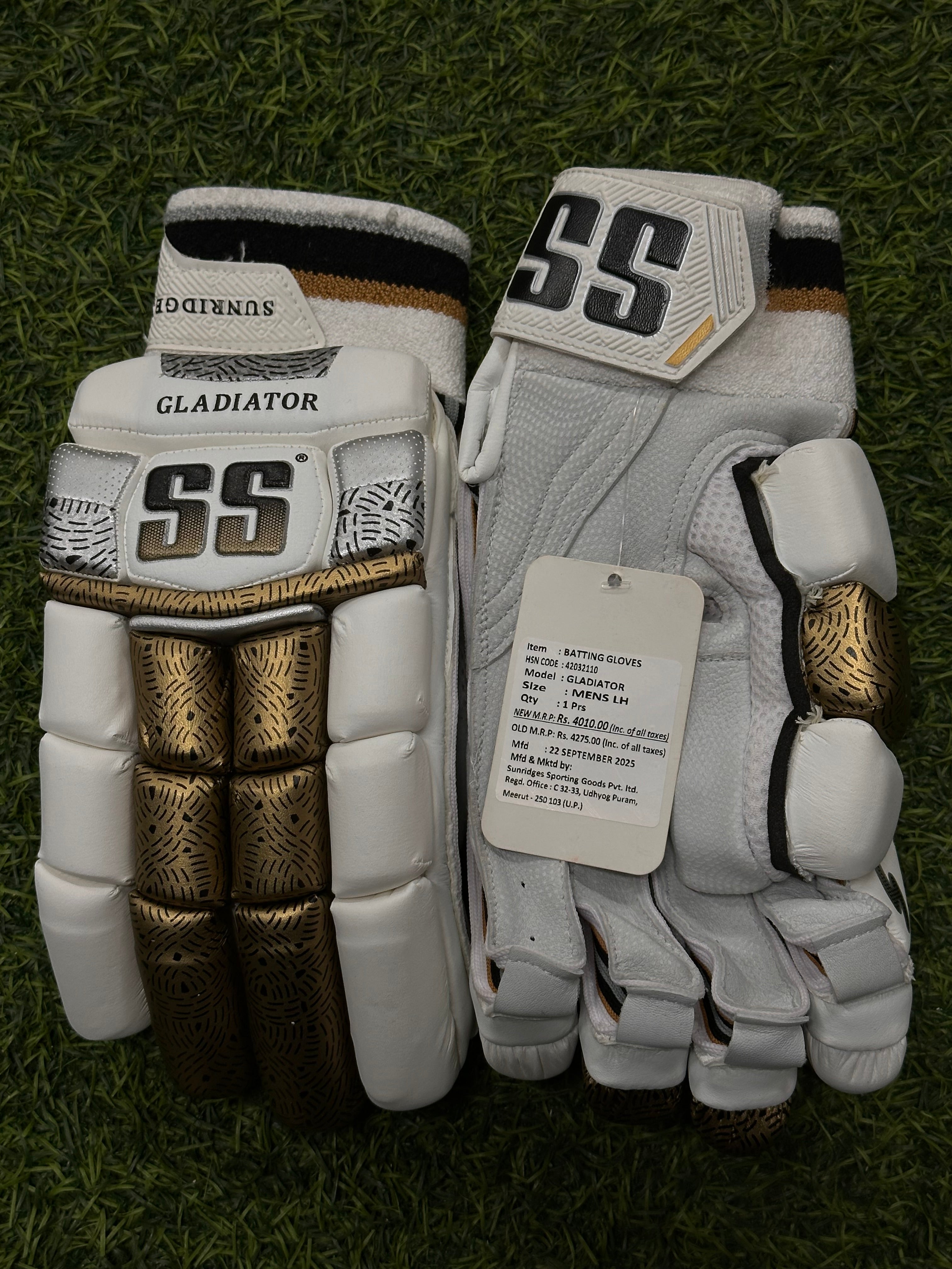 SS GLADIATOR MENS RH BATTING GLOVES