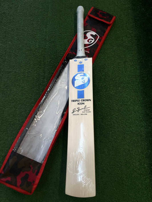 SG triple crown icon EW cricket bat (SH)