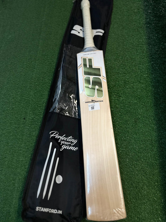 SF Sapphire Heritage EW cricket bat -(HARROW)