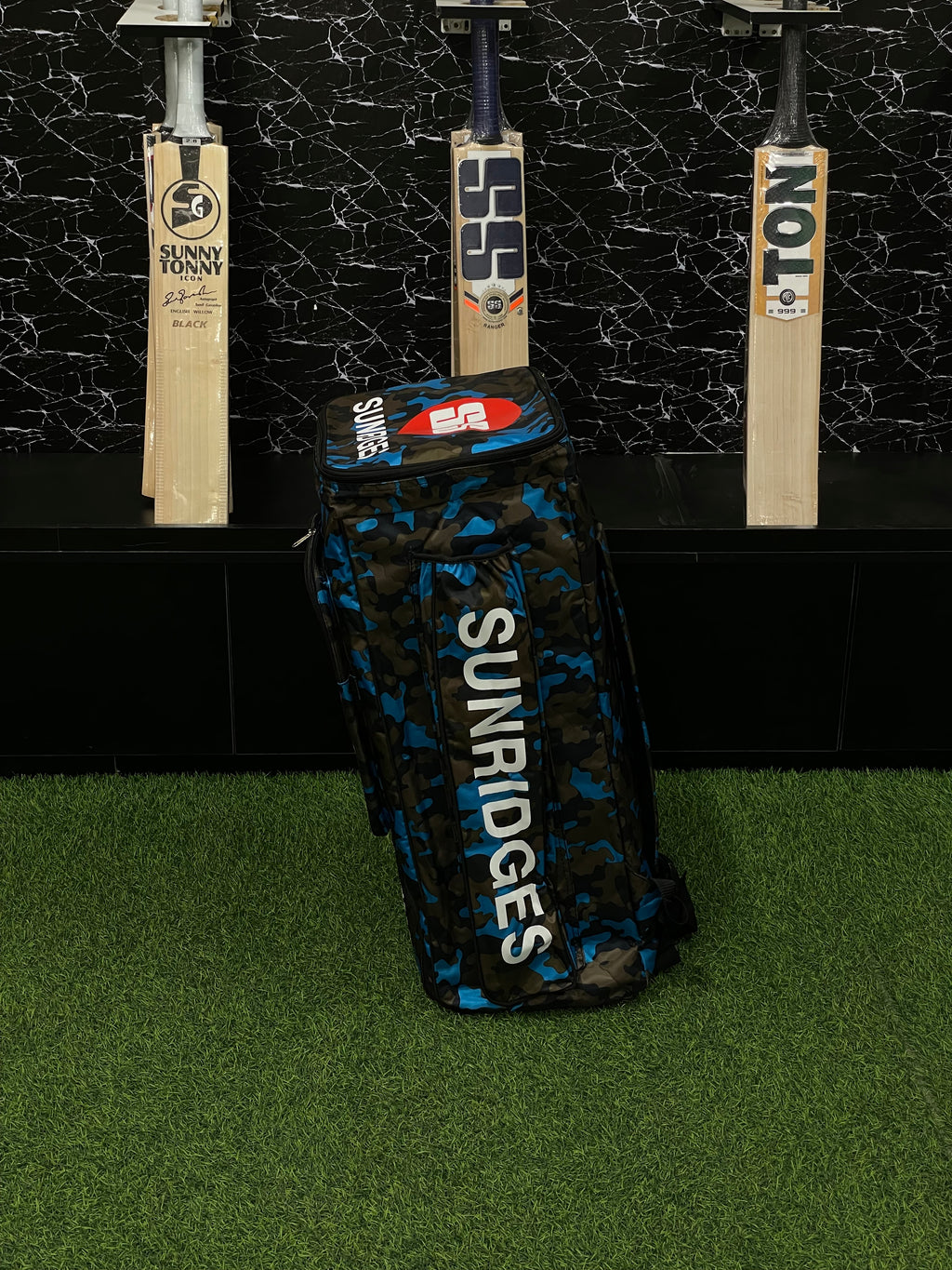 SS CAMO KITBAG DUFFLE BLUE