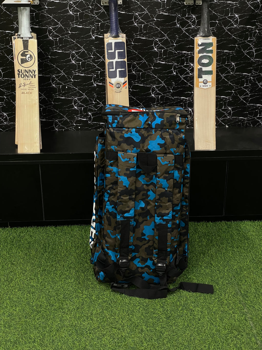 SS CAMO KITBAG DUFFLE BLUE