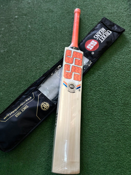SS orange cricket bat (SH)